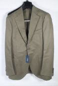 An as new Drakes Lovat Cotton Drill Tailored Jacke