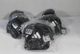 Five Adidas Tour snapback golf caps in black and w