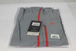 A men's Outdoor Research Astroman sun hoodie in Sl