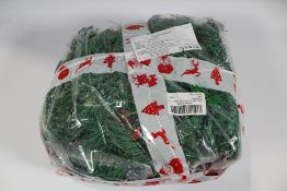 Sixteen as new 270cm (9ft) Pre-Lit Decorated Garla