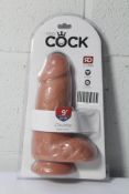 An as new Pipedream King Cock 9 Inch Chubby Cock w