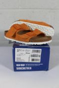 An as new pair of boxed Birkenstock Arizona BS San