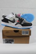 An as new pair of Nike Dunk Scrap PRM in Black/Whi