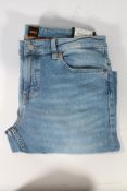 An as new pair of Boss Delaware Slim Fit Blue Jean