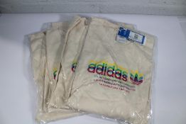 Four men's as new Adidas Hyperreal Long Sleeve T-S