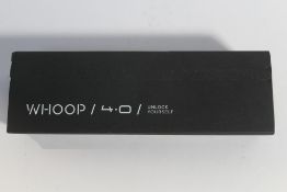 A boxed and sealed as new Whoop 4.0 Onyx Superknit
