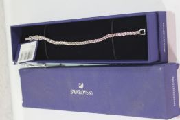 A Swarovski Clear Tennis Bracelet M (5409771) (Out