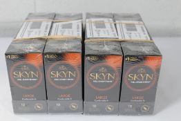Twelve packs of ten Skyn - Large Comfortable Fit C