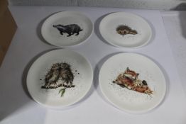 Four assorted Royal Worcester Wrendale Designs by