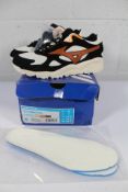 A pair of boxed as new Mizuno Sky Medal Patta Road