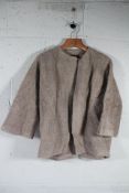 A women's as new Cortana Delicia Jacket in Alpaca