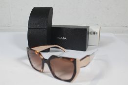 Prada 0PR 15WS Sunglasses in Tortoise Caramel/Powd