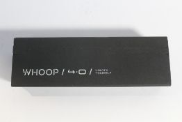 A boxed and sealed as new Whoop 4.0 Onyx Superknit
