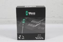 An as new Wera KK 62 Bitholding Screwdriver Set wi