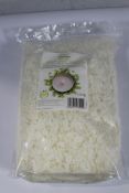 Six packs of Materialix Premium Soy Wax Premium - 3kg (Soy wax flakes for candle making).