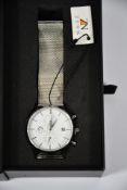 Six Zenn Quartz watches in silver.
