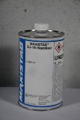Three tins of Maxistab DJ-1N stabilizer (1ltr) (Over 18s only)