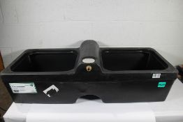 A Kingspan Titan 30 Gallon Horse Cattle Drinker Agricultural Water Trough.