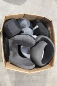 A large quantity of pre-owned Travel Neck Pillows and related to include AWAY, Samsonite, GO and oth