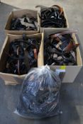 A large quantity of assorted pre-owned belts and related (Approximately 250).