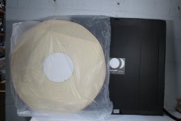 An as new Akari 15A Light Sculpture Pendant by Isamu Noguchi.