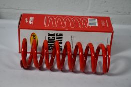 An as new K-Tech RCU Spring 56N 2601g KYB/Showa 50mm Red Ral 302.