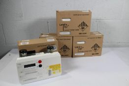 Four as new Landis + Gyr G470 Smart Gas Meters.