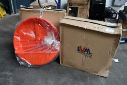 Two Lifebuoy cabinets without lid