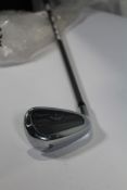An as new Callaway Paradym X AW GR Reg Iron (LH).