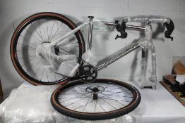 An ORRO Terra Ti M Bike (Seat Tube C-T 510, Stack 587, Reach 387, Effective TT 555 MM).