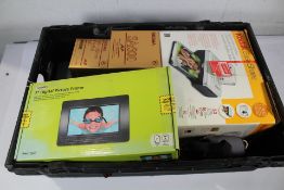 A quantity of pre-owned photographic equipment to include a Sigma SA-300 camera and lens, digital ph