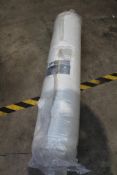 A Dormeo memory foam 135 x 190 mattress rolled unboxed.