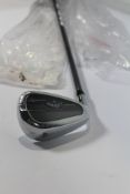 An as new Callaway Paradym X AW GR Reg Iron (LH).