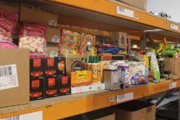 A large quantity of food, drink and related items (Please note some items may be near/passed best be