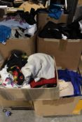 A large quantity of assorted pre-owned clothing and related.