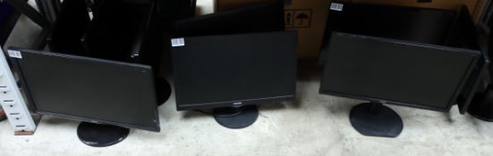 Ten pre-owned monitors to include: 4 x BenQ GL2450-T 24