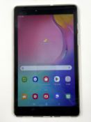 A pre-owned Samsung Galaxy Tab A 8.0 (2019) SM-T290 64GB in Black (Google account clear).