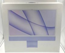 A boxed as new Apple iMac 24