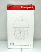 A Honeywell Security HDZ408LIW 8MP IR PTZ 40X SL Wiper CCTV Camera (Boxed with as new fittings. Appe