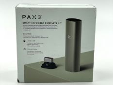 A boxed as new PAX 3 Vaporizer Complete Kit in Sage (EAN: 840005600627) (Box sealed, may have some d