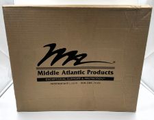 Eight boxed as new Middle Atlantic UFA-14.5 Device Mounting Rackshelves (1 RU, Single, 14.5