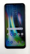 A pre-owned Motorola Moto G9 Play (XT2083-3) 64GB in Blue (Google account clear. IMEI/Checkmend repo