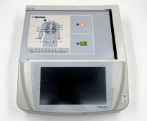 A pre-owned Mortara ELI 280 ECG Machine (Damage to display. Sold as seen).