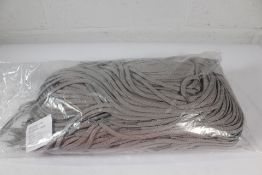 One Hundred Pairs of Boot Laces, Light Grey, Length 120cm.
