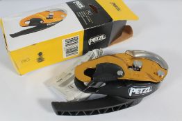 Petzl RIG Self-Braking Compact Descender - Gold (Some minor damage to box).
