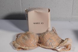 Marie Jo Jane Push Up Bra Pale Peach with Removeable Pads UK 32 E.