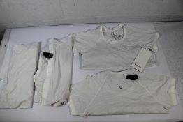 Four Lululemon Swiftly Tech SS 2.0 T - Shirts, Size 4 x 8 (Please Note Security Tags Attached).