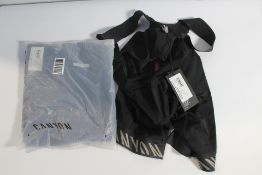 A women's as new Canyon Classic Bib Shorts in Black, Size M and a women's as new Canyon Classic Jers