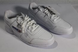 Reebox Workout Plus Training Trainers White, Men's UK 10.5, Unboxed.