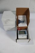 Four boxed as new Lumel 3-Phase DIN Rail Energy Meter 100A (MID Certified), REF: NMID30-2.